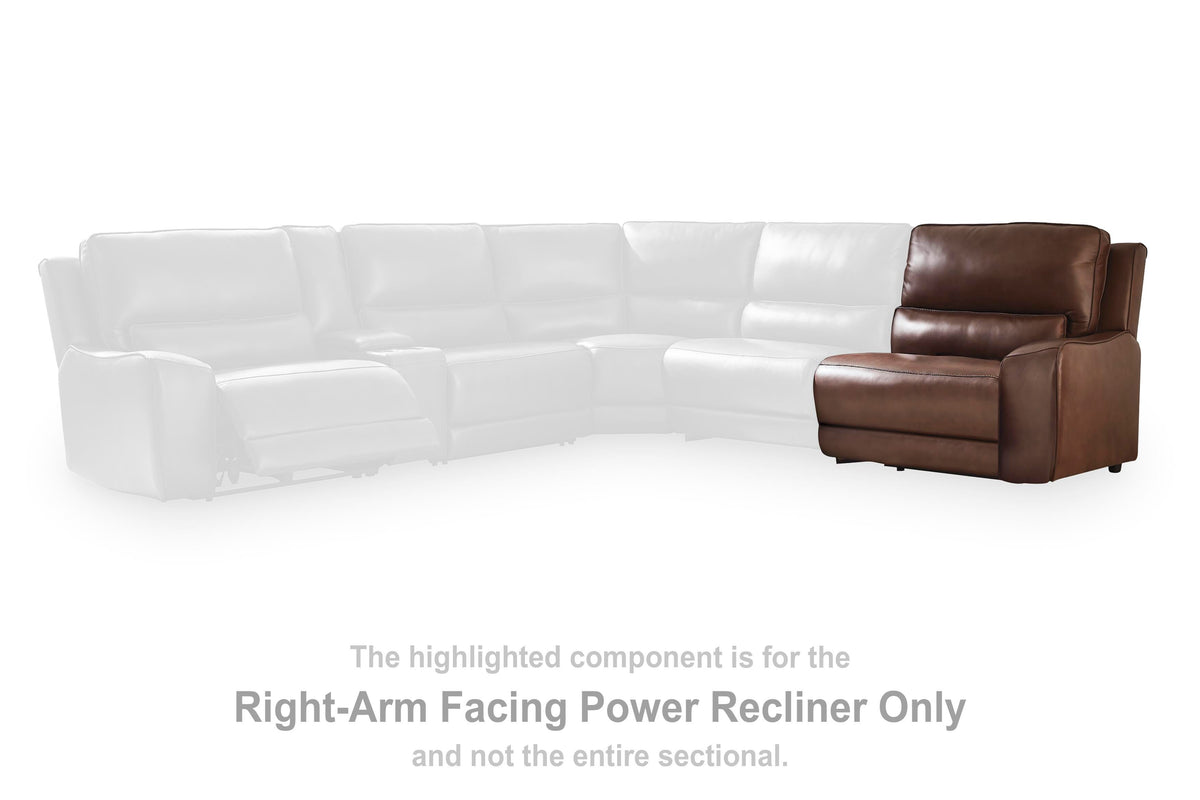 DeepWakes Power Reclining Sectional with Chaise - Jack’s Furniture and More (Laredo, TX)