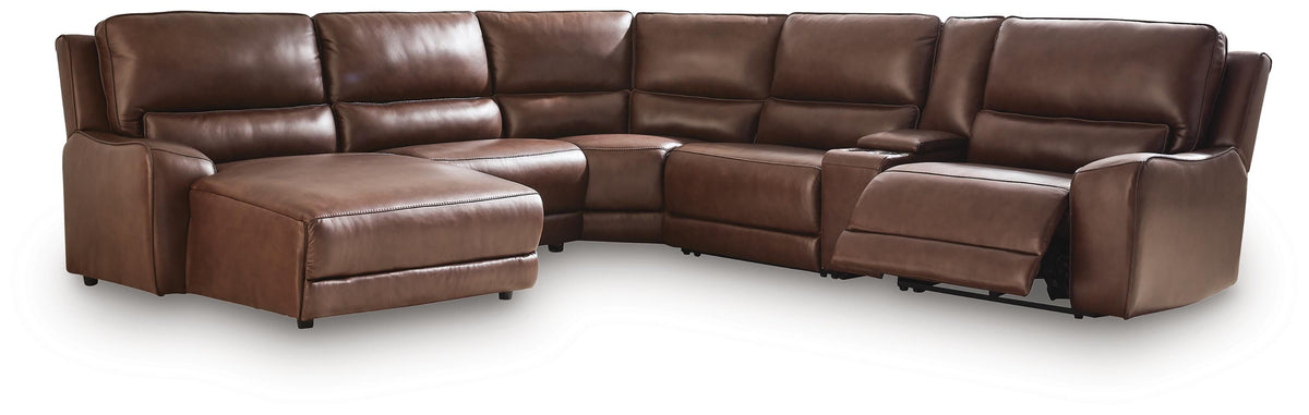 DeepWakes Power Reclining Sectional with Chaise - Jack’s Furniture and More (Laredo, TX)