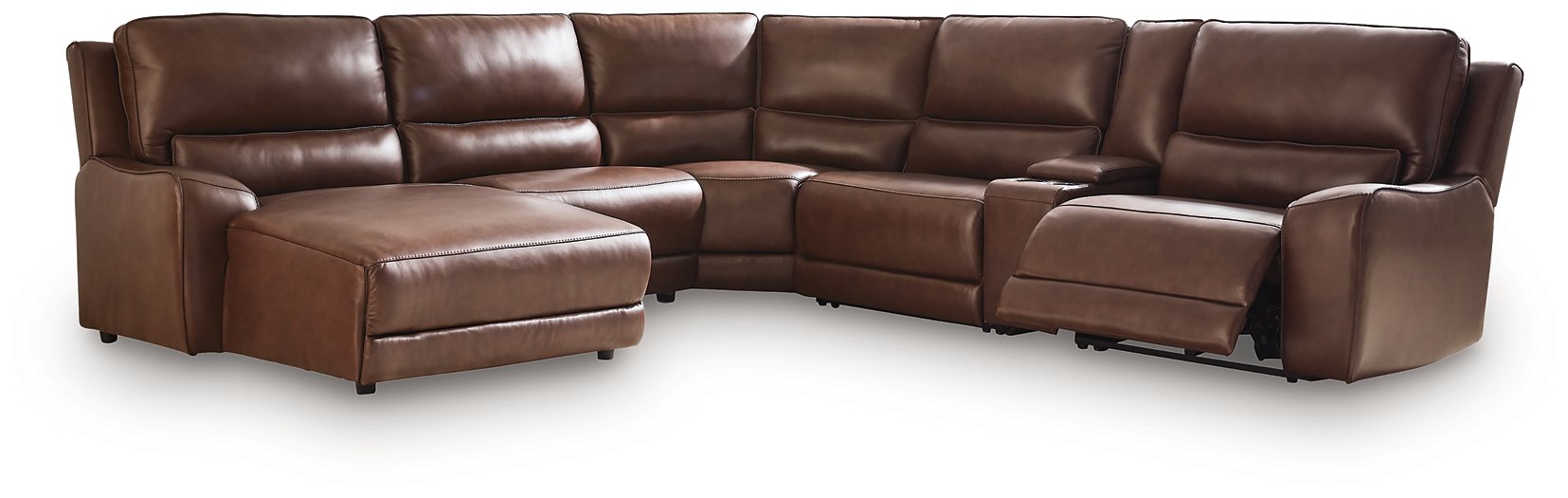 DeepWakes Power Reclining Sectional with Chaise - Jack’s Furniture and More (Laredo, TX)