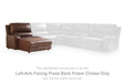 DeepWakes Power Reclining Sectional with Chaise - Jack’s Furniture and More (Laredo, TX)
