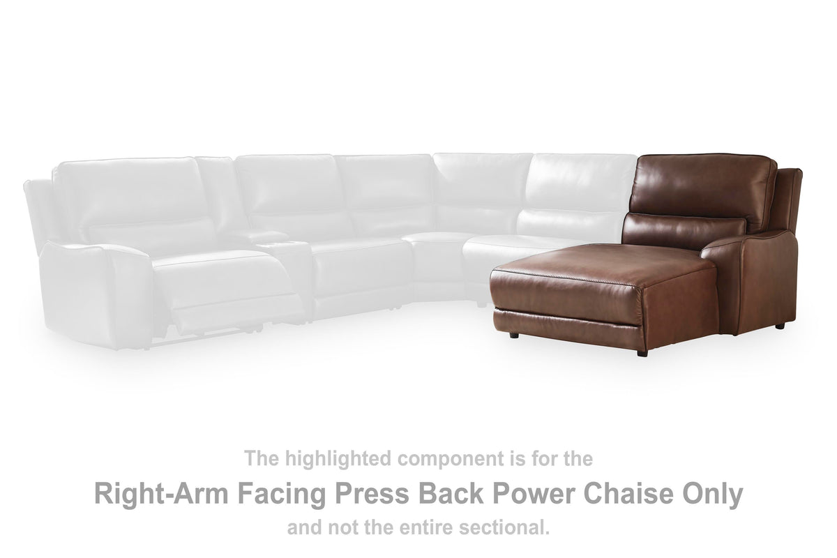 DeepWakes Power Reclining Sectional with Chaise - Jack’s Furniture and More (Laredo, TX)