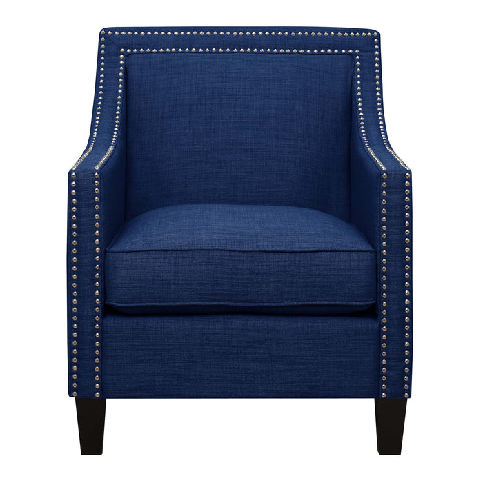 Erica 497 Chair W/Chrome Nails Heirloom Blue (ISTA 3) - Jack’s Furniture and More (Laredo, TX)