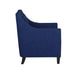 Erica 497 Chair W/Chrome Nails Heirloom Blue (ISTA 3) - Jack’s Furniture and More (Laredo, TX)