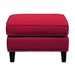 Erica 497 Ottoman W/Chrome Nail Heirloom Berry (ISTA 3) - Jack’s Furniture and More (Laredo, TX)