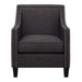 Erica 497 Chair W/Chrome Nails Heirloom Charcoal (ISTA 3) - Jack’s Furniture and More (Laredo, TX)