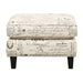 Erica 497 Ottoman W/Chrome Nail French Script (ISTA 3) - Jack’s Furniture and More (Laredo, TX)
