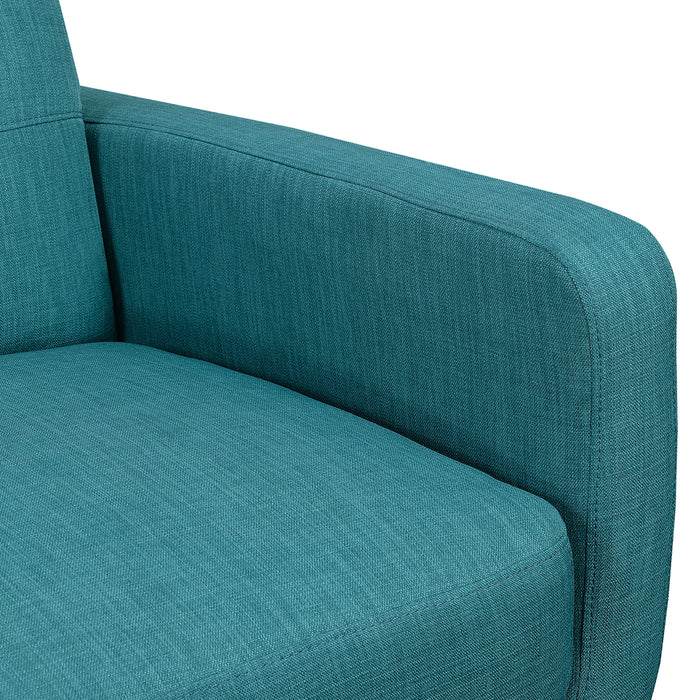 Hadley 4480 Sofa Heirloom Teal w/No Pillow - Jack’s Furniture and More (Laredo, TX)