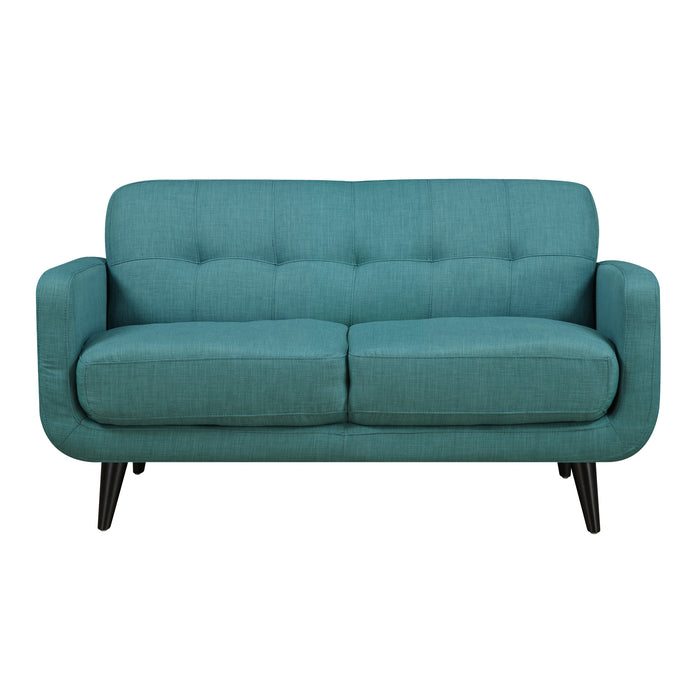 Hadley 4480 Love Seat Heirloom Teal w/No Pillow - Jack’s Furniture and More (Laredo, TX)