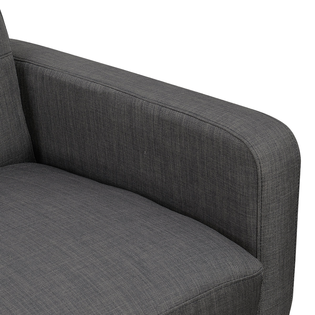 Hadley Sofa & Loveseat Set in Charcoal - Jack’s Furniture and More (Laredo, TX)
