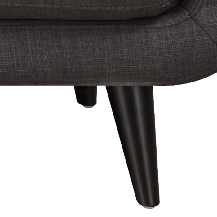 Hadley 4480 KD Love Seat Heirloom Charcoal w/No Pillows - Jack’s Furniture and More (Laredo, TX)