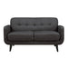 Hadley 4480 KD Love Seat Heirloom Charcoal w/No Pillows - Jack’s Furniture and More (Laredo, TX)