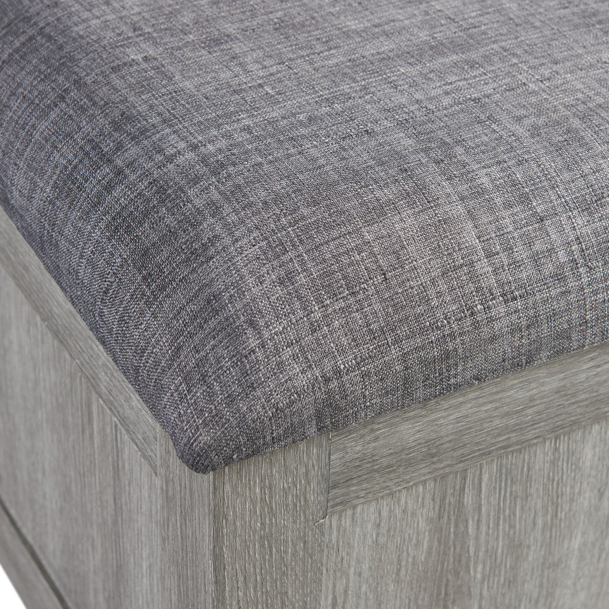 Uster Coffee Table W/Four storage Stools Grey