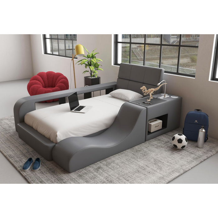 Valari Transformer Bed with Electronic Features - Jack’s Furniture and More (Laredo, TX)