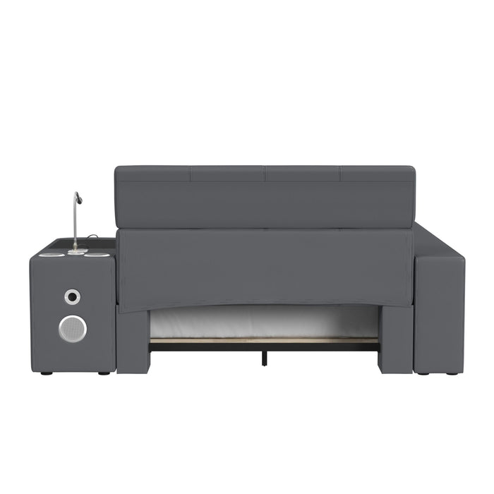 Valari Transformer Bed with Electronic Features - Jack’s Furniture and More (Laredo, TX)