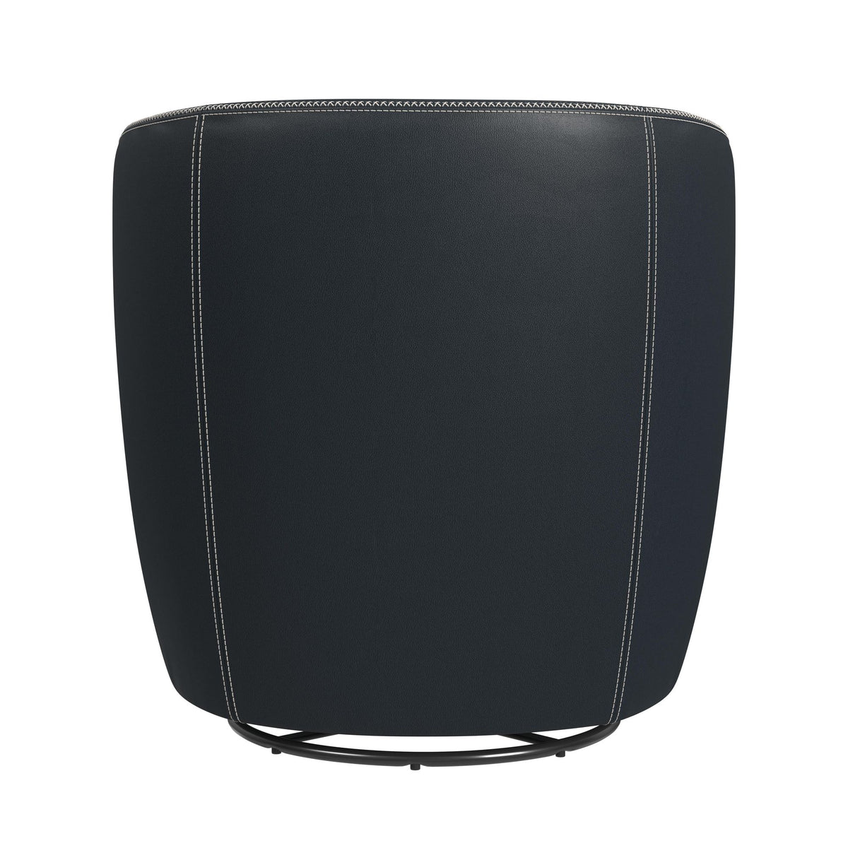 Vito Swivel Chair in Pebble Navy