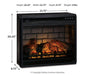 Entertainment Accessories Electric Infrared Fireplace Insert - Jack’s Furniture and More (Laredo, TX)