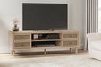 Cielden 72" TV Stand with Electric Fireplace - Jack’s Furniture and More (Laredo, TX)