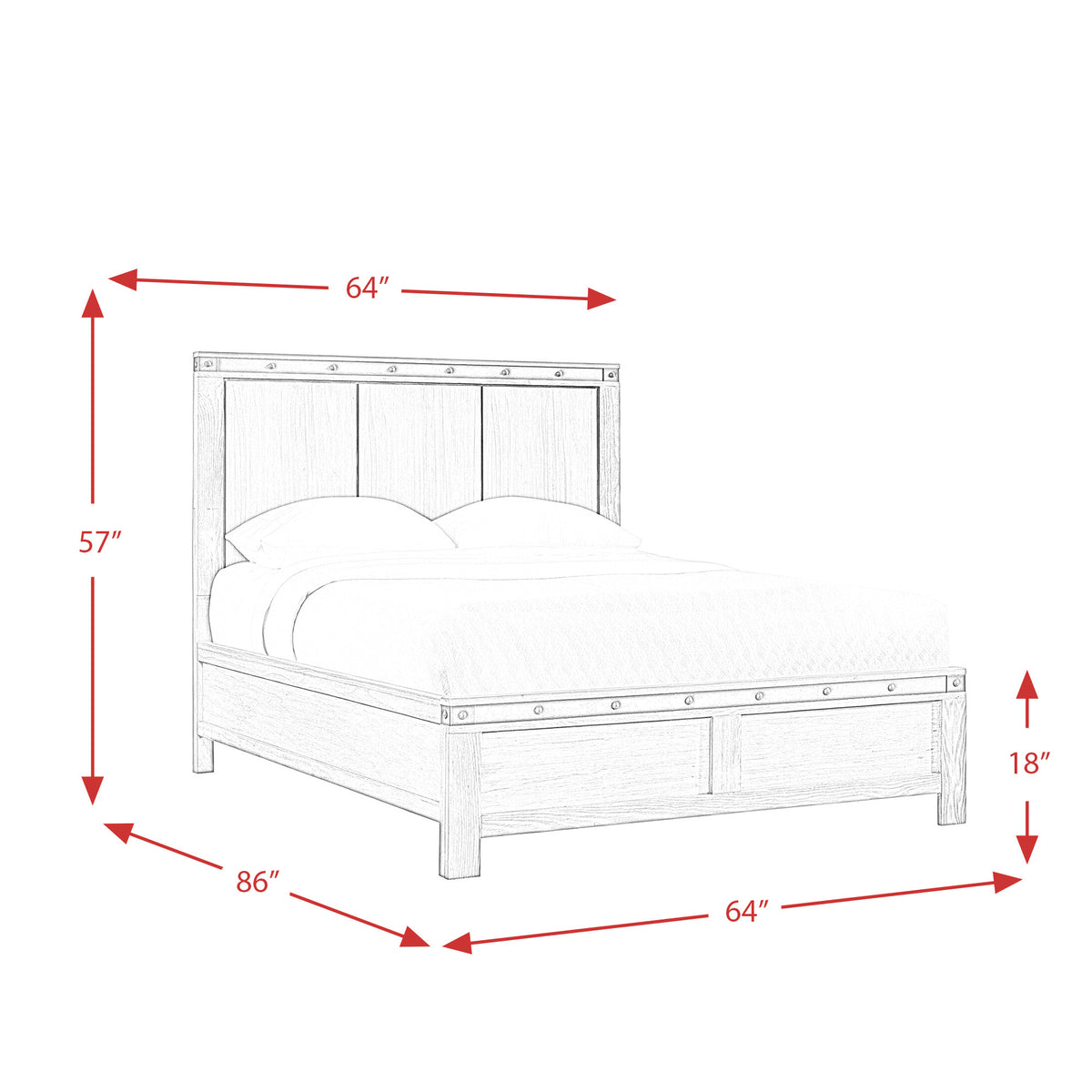 Wade Panel Bedroom Set