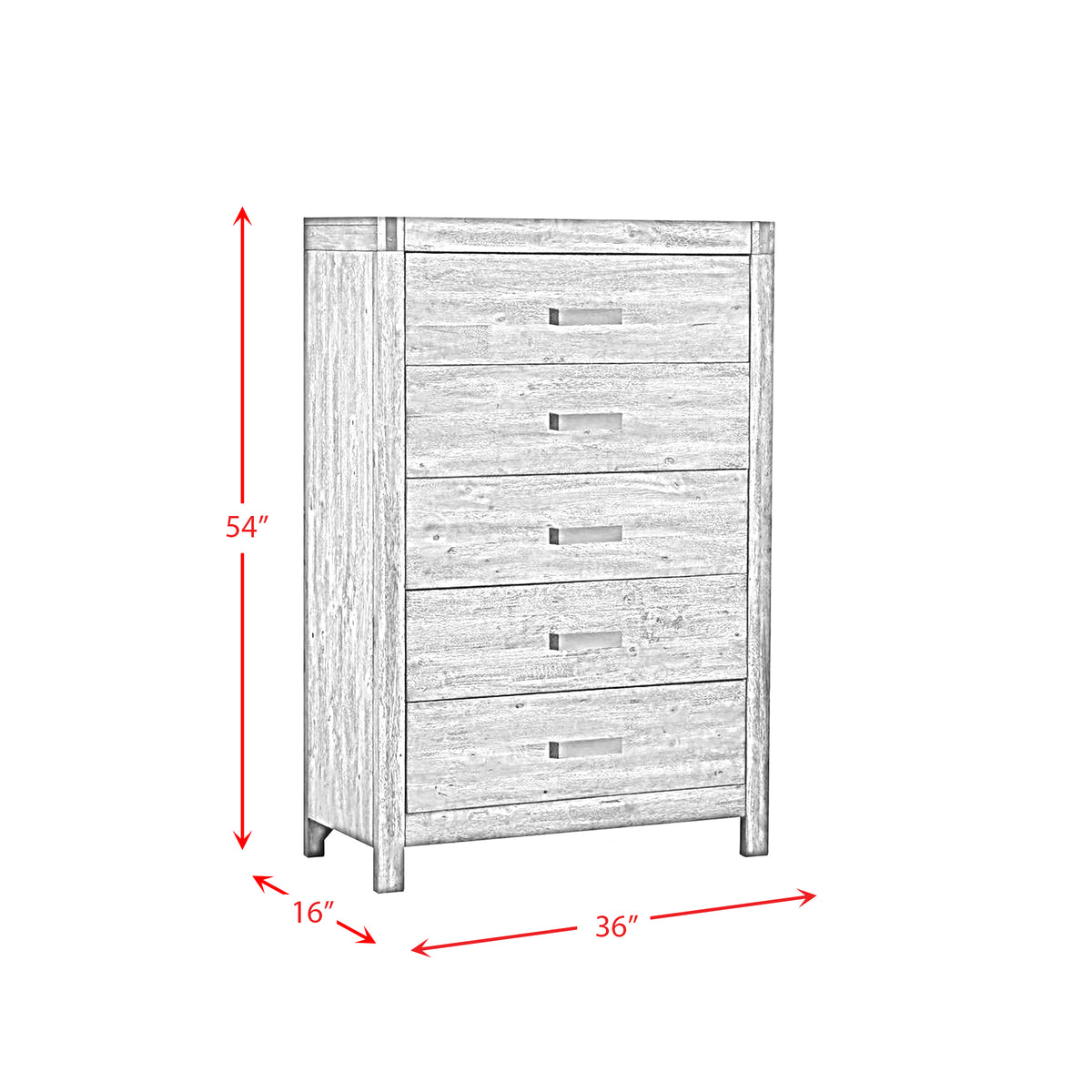 Warner Platform Storage Bedroom Set