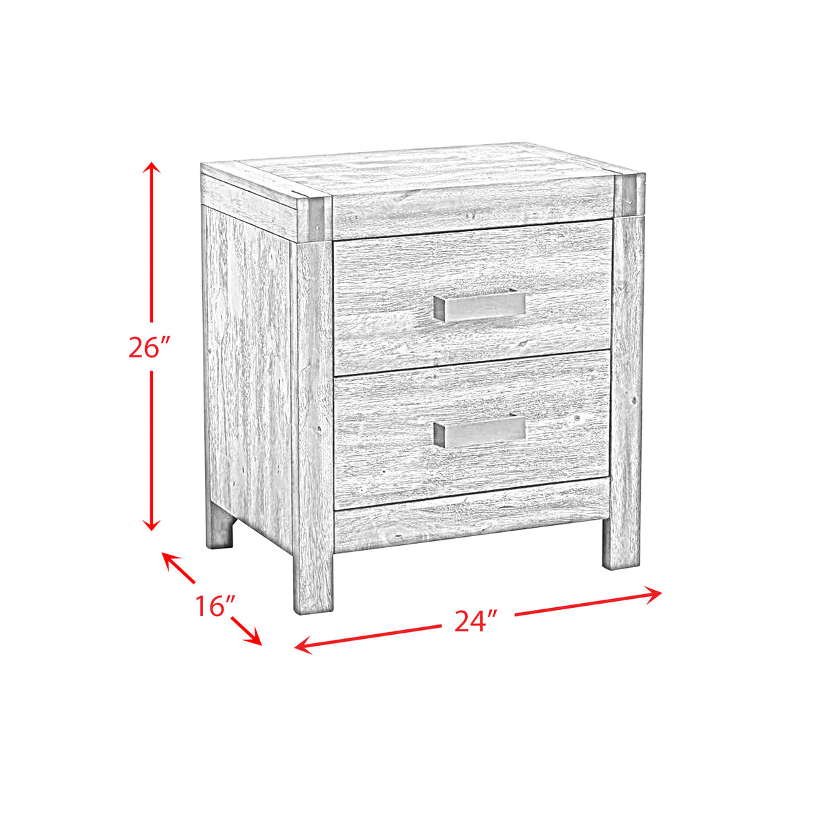 Warner Platform Storage Bedroom Set