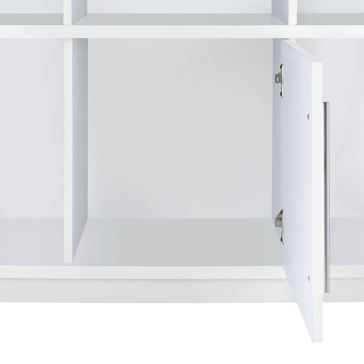 Wendolyn Wine Cabinet with Light in Glossy White - Jack’s Furniture and More (Laredo, TX)