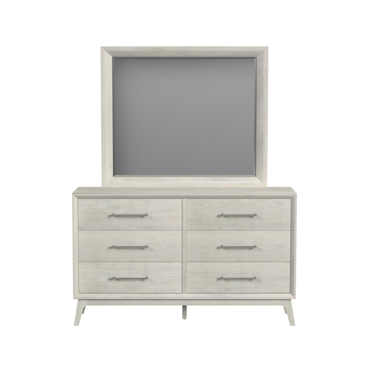 Westland Dresser and Mirror Set in Almond - Jack’s Furniture and More (Laredo, TX)