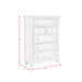 Whit-Ash 5-Drawer Chest in Light Grey - Jack’s Furniture and More (Laredo, TX)