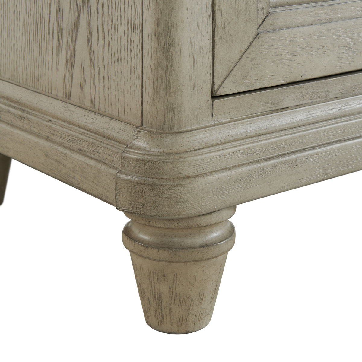 Whit-Ash Panel Bedroom Set with Door Chest - Jack’s Furniture and More (Laredo, TX)