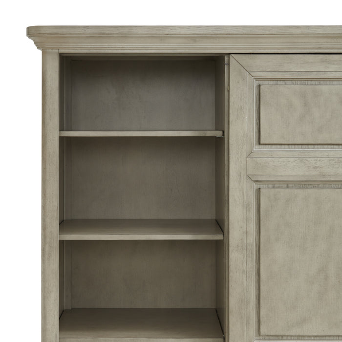 Whit-Ash 5-Drawer Door Chest in Light Grey - Jack’s Furniture and More (Laredo, TX)