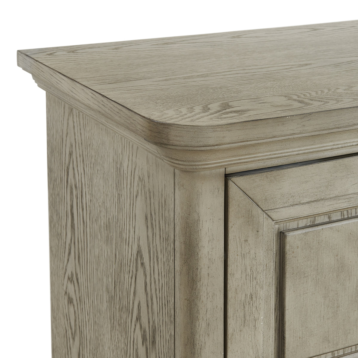 Whit-Ash Panel Bedroom Set with Door Chest - Jack’s Furniture and More (Laredo, TX)