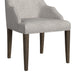 Yellowstone Dining Host Chair with Grey Fabric in Medium Brown (2 Per Carton) - Jack’s Furniture and More (Laredo, TX)