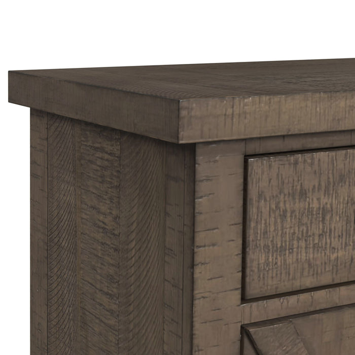 Yellowstone Server in Medium Brown - Jack’s Furniture and More (Laredo, TX)