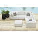 Zandara 5PC Modular Set in Olefin Beige with Ottoman - Jack’s Furniture and More (Laredo, TX)