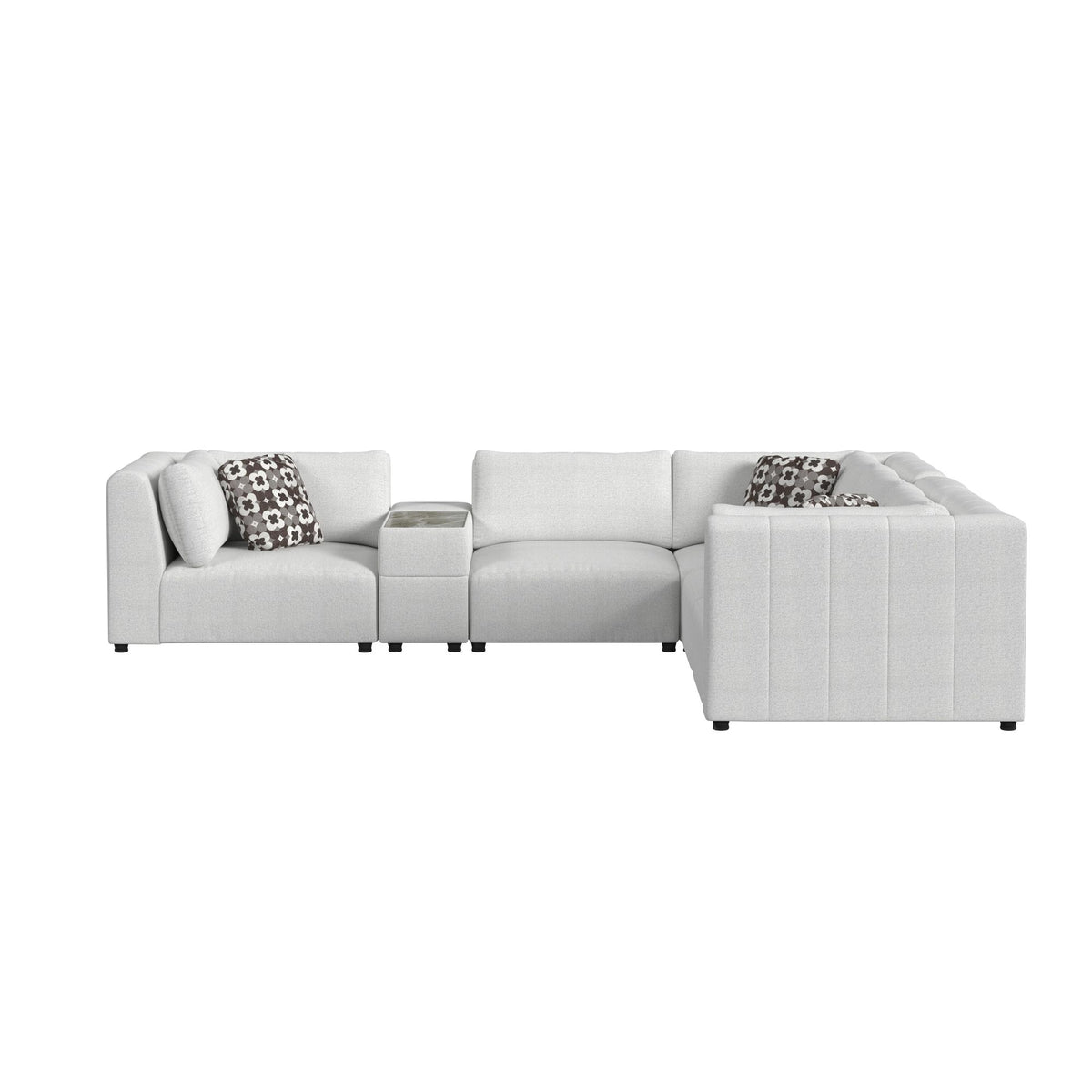 Zandara 6PC Modular Set in Olefin Beige