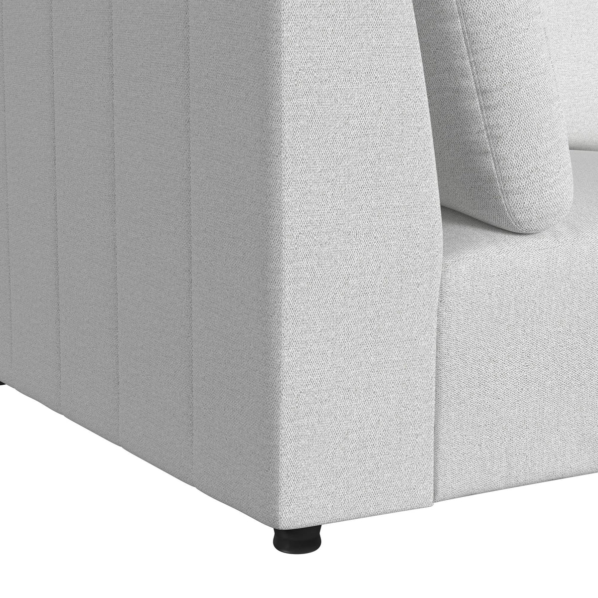 Zandara 5PC Modular Set in Olefin Beige with Ottoman