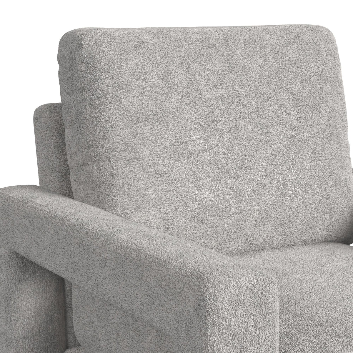 Zoey Chair in Balina Light Grey - Jack’s Furniture and More (Laredo, TX)