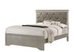 Crown Mark Amalia Queen Panel Bed in Silver B6910-Q image