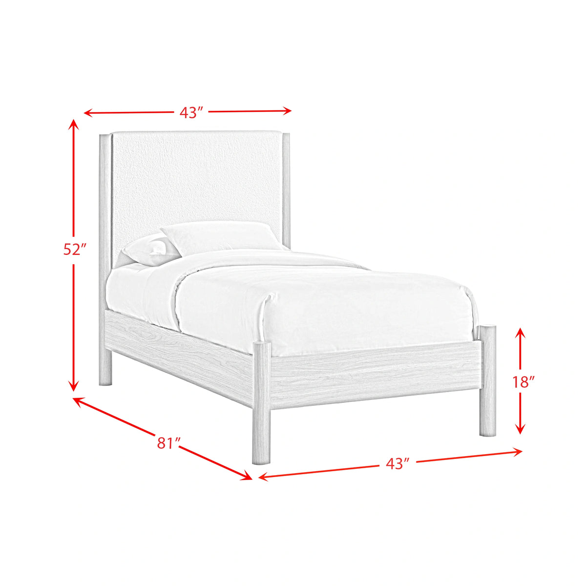 Jonas Bedroom Set in Natural