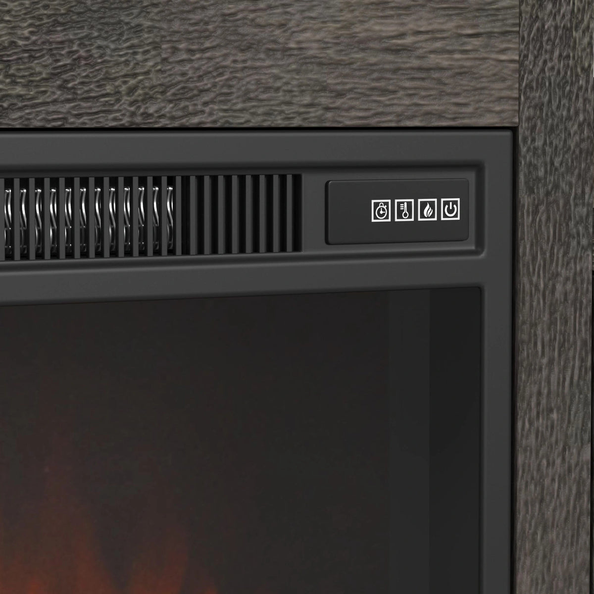 Park Ridge TV Console in Charcoal