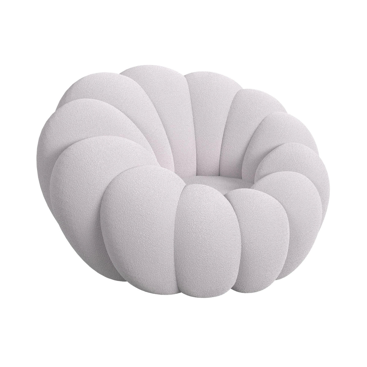 Bubble Swivel Chair and Ottoman