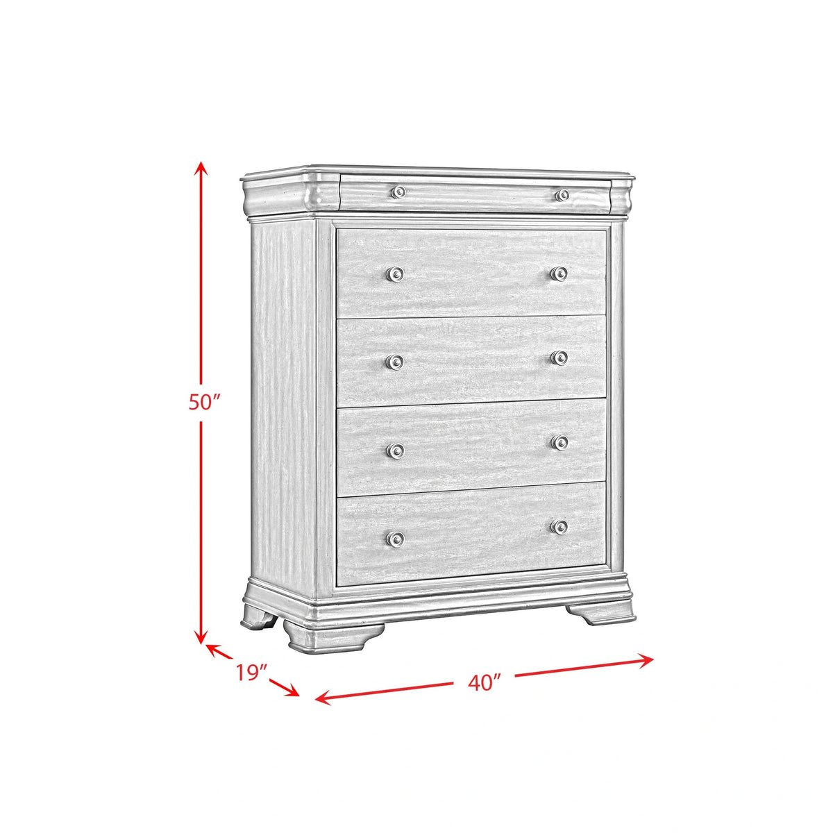 Phillipe Bedroom Set in Cherry