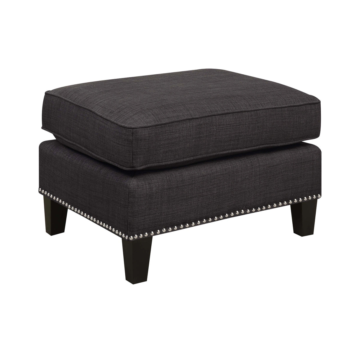 Erica 497 Ottoman W/Chrome Nail (ISTA 3)