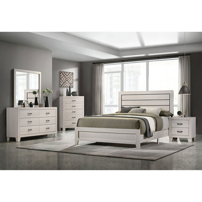 Makayla King Panel Bed in Natural - Jack’s Furniture and More (Laredo, TX)