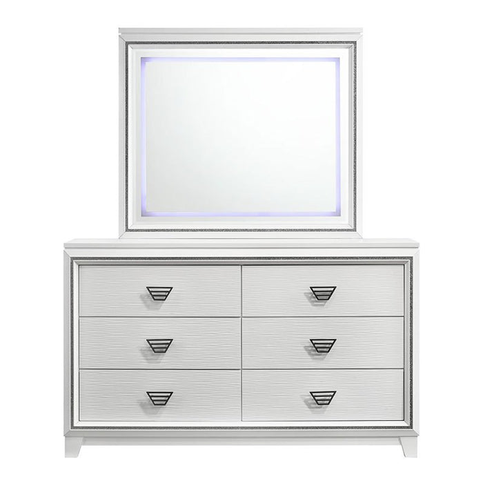 Moondance Dresser in White - Jack’s Furniture and More (Laredo, TX)