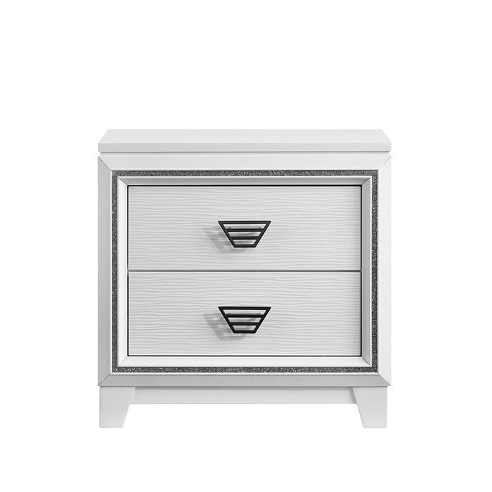 Moondance Nightstand in White - Jack’s Furniture and More (Laredo, TX)