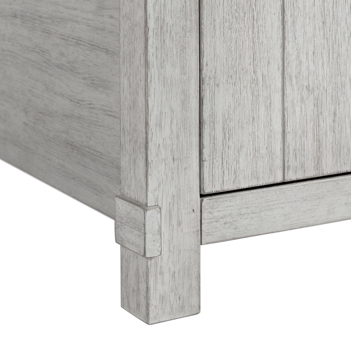 Scott Platform Storage Bedroom Set White Finish