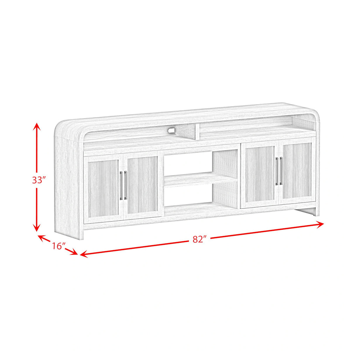 Ridgemont TV Console