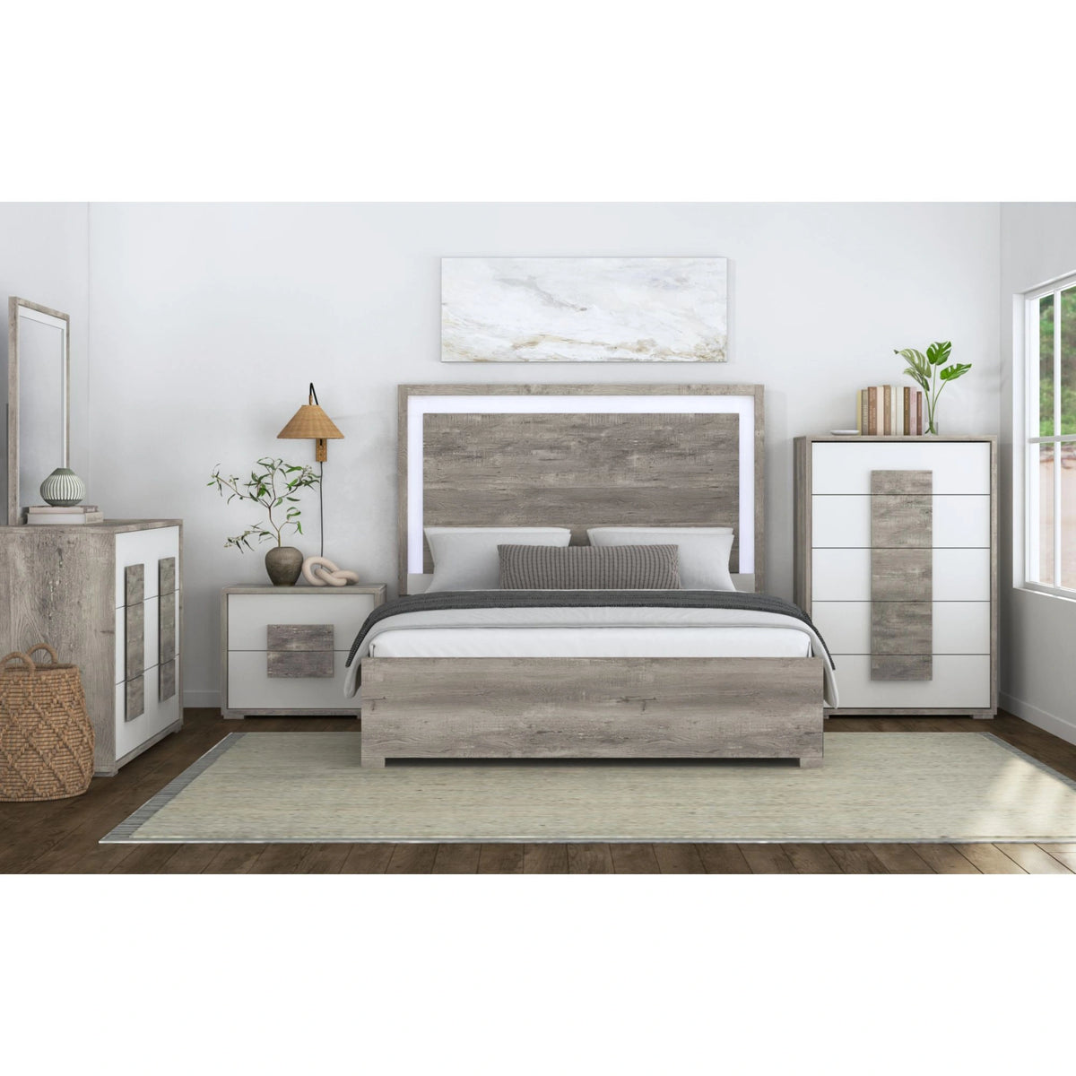 San Matteo Bed with LED
