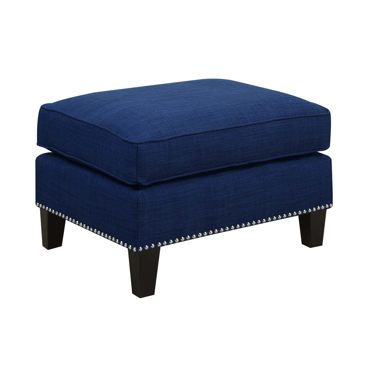 Erica 497 Ottoman W/Chrome Nail (ISTA 3)
