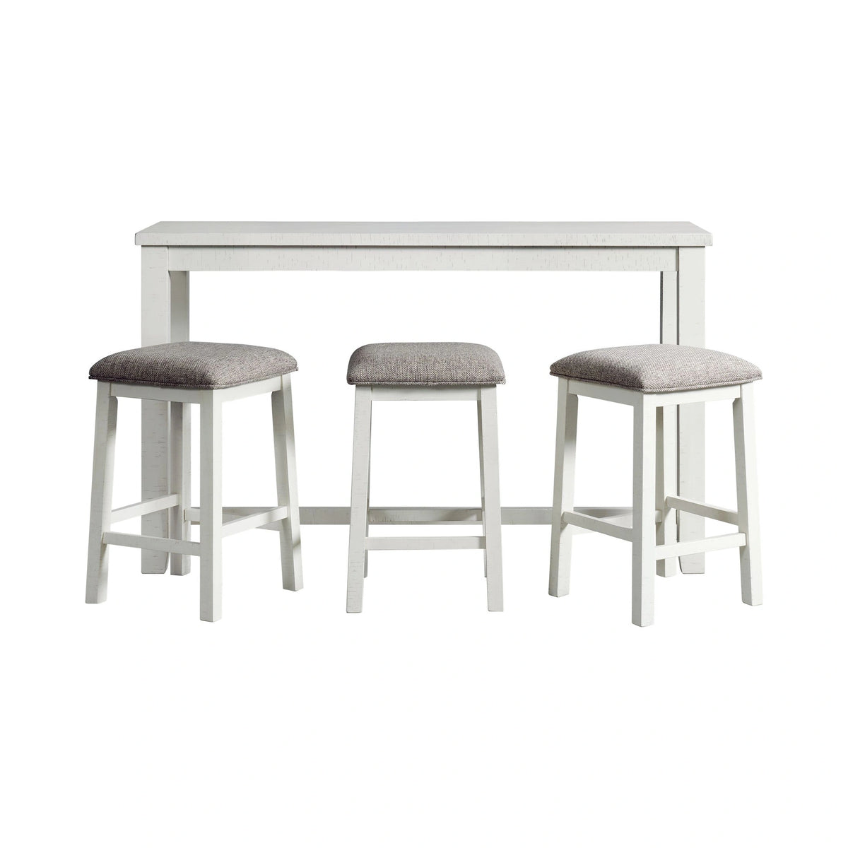 Stone Occasional Bar Table Single Pack (Table + Three Stools)